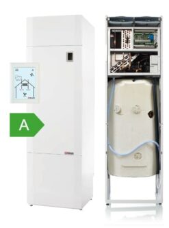 Nilan EC -poistoilmalämpöpumppu aurinkolämmöllä