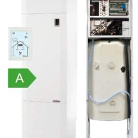 Nilan EC -poistoilmalämpöpumppu aurinkolämmöllä